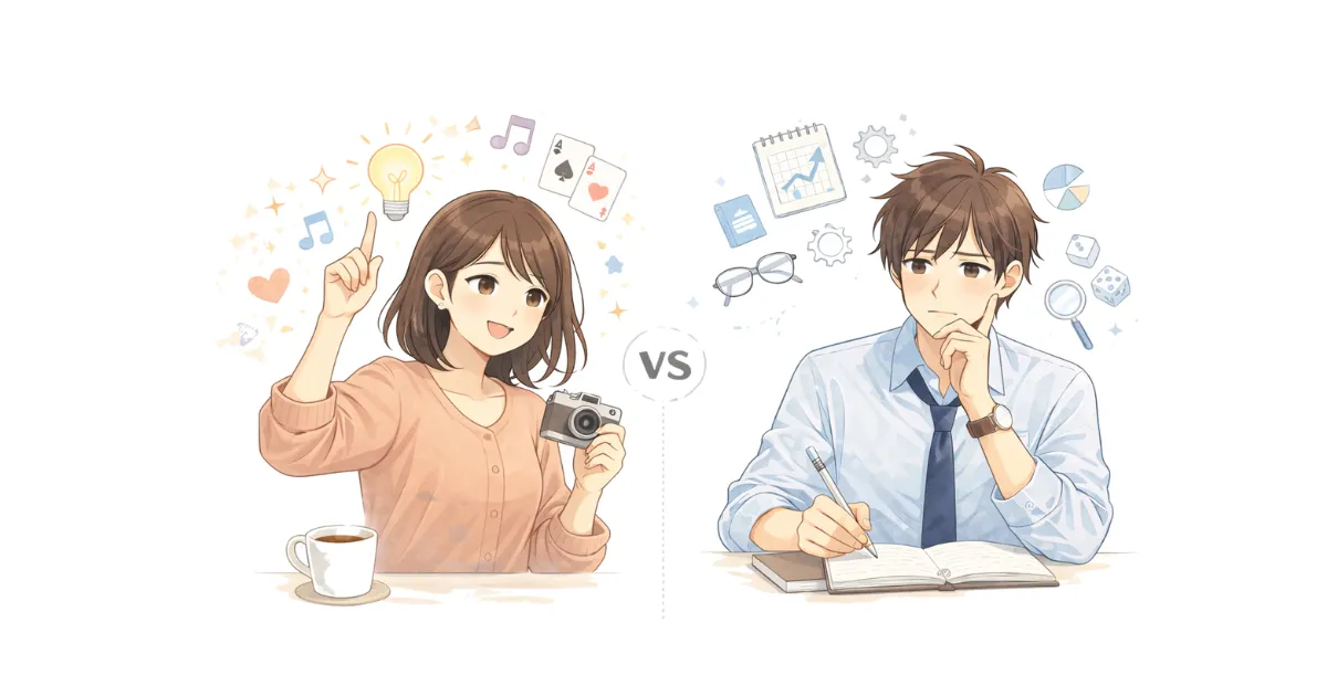 直感派 vs 論理派診断