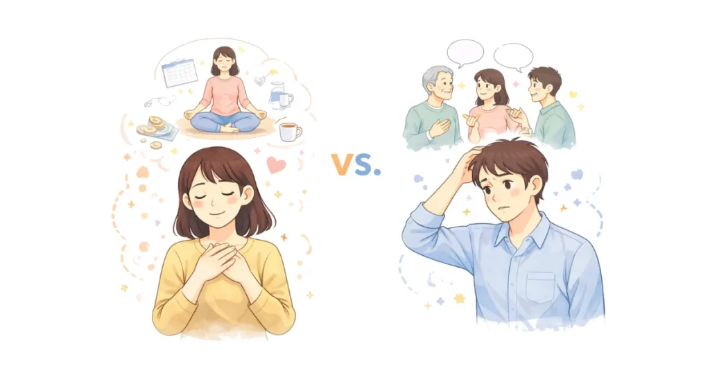 自分軸 vs 他人軸診断
